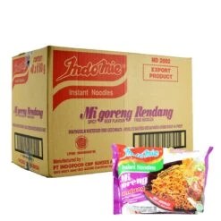 Indomie Instant Noedels Mi Goreng Rendang Smaak 80gx40