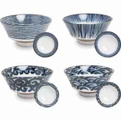 Japanse Style Kom 18cm (keuze Uit 4 Soorten)
