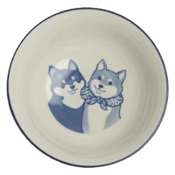Kom Shiba Hond Roze En Blauw 21cm -Oriental Webshop 40801 4 2