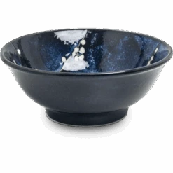 Ronde Rijstkom Hana Blauw 21cm