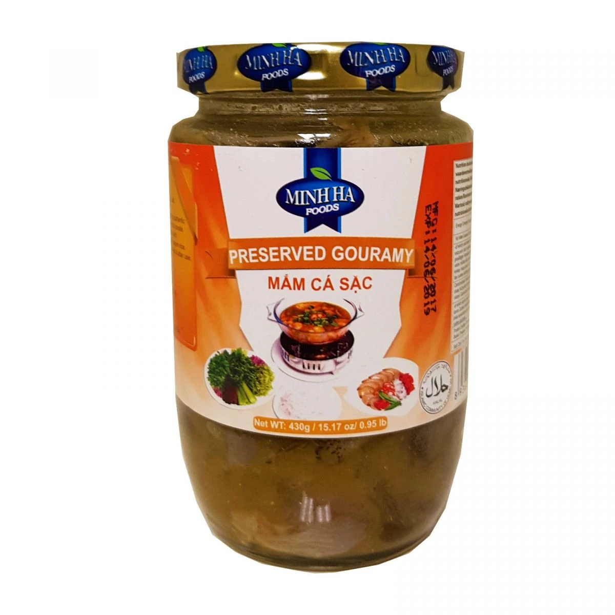 Minh Ha Preserved Gouramy 430g 1 Minh Ha Preserved Gouramy 430g