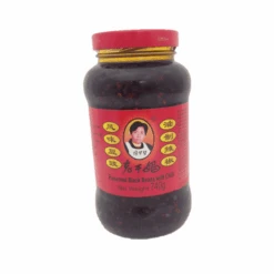 Lao Gan Ma Old Mother Ingelegde Zwarte Bonen Met Chili 740g