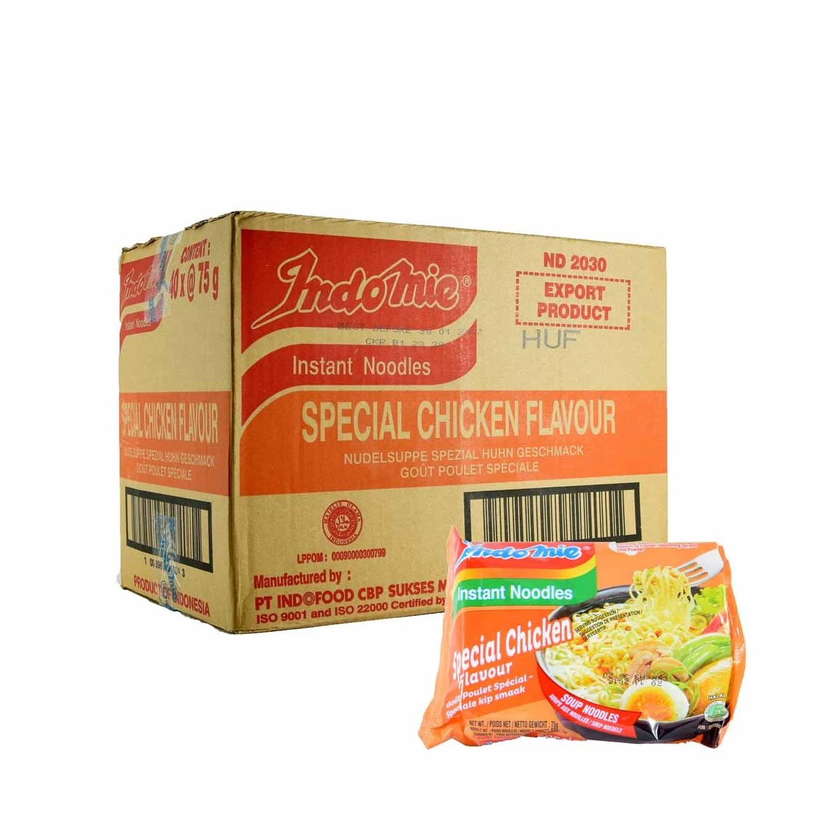 Indomie Instant Noedels Speciale Kip Smaak 40x75g 1 Indomie Instant Noedels Speciale Kip Smaak 40x75g