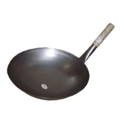 Leung Tim Wok 38cm Met Houden Handvat Enkel