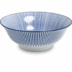 Kom Tokusa Blauw China 20x8cm