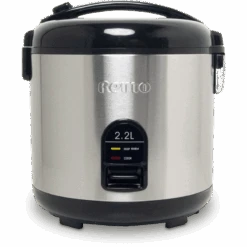 Remo Rijstkoker RVS Teflon 2.2L