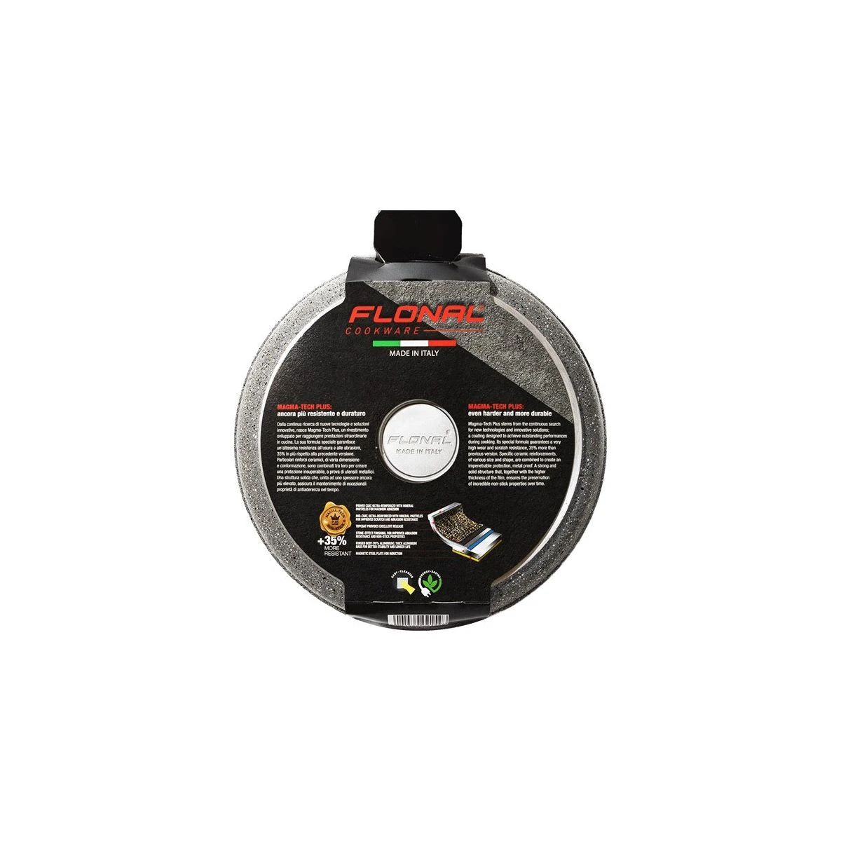 Wokpan Aluminium Met Magma Binnenlaag 28cm 4 Wokpan Aluminium Met Magma Binnenlaag 28cm - Afbeelding 4